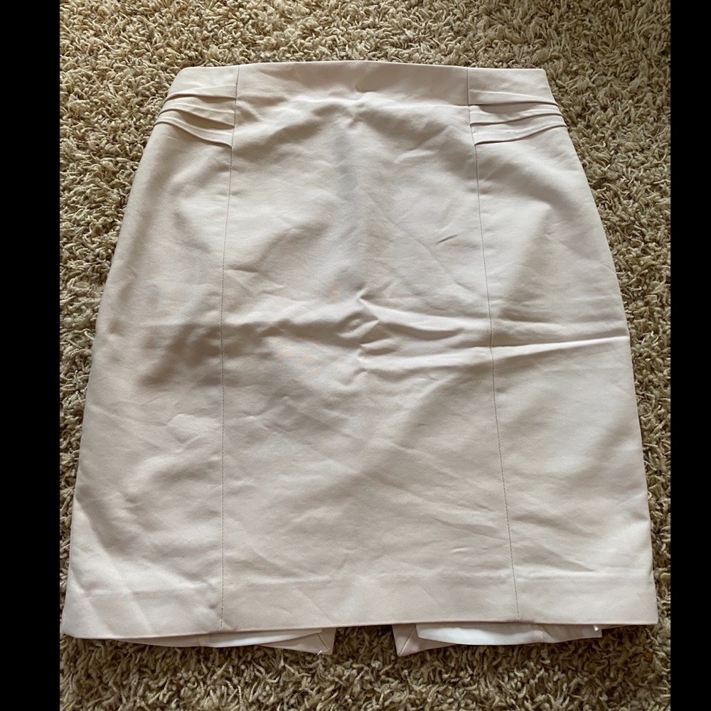 Express pale pink pencil skirt